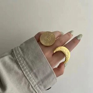 Soleil Moon Stainless Steel Waterproof Ring